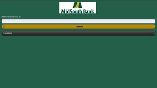 MSBOnline Banking: Login