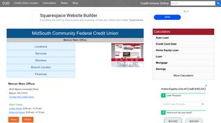 MidSouth Community Federal Credit Union - Macon, GA