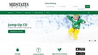 Midstates Bank Homepage