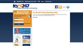 It's Me 247 Online Banking Help | MidUSA CU
