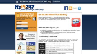 It's Me 247 Mobile Text Banking | MidUSA CU - Online Banking ...