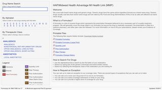 HAP/Midwest Health Advantage MI Health Link (MMP)