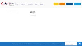 Login - MIE Solutions