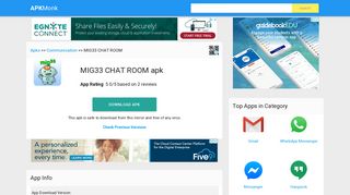 MIG33 CHAT ROOM Apk Download latest version - pro.mig33x.petirs ...