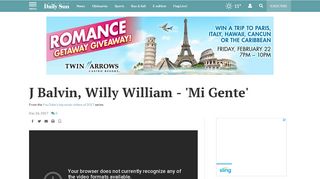 J Balvin, Willy William - 'Mi Gente' | | azdailysun.com