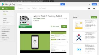 Migros Bank E-Banking Tablet - Apps on Google Play