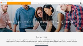Mastercard Payment Gateway Services
