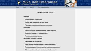 Mike Holt Enterprises - Online Training