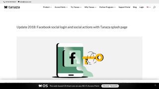 Update 2018: Facebook social login and social actions with Tanaza ...