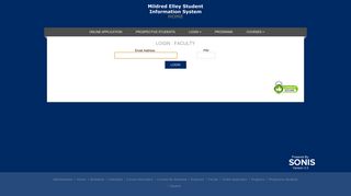 Faculty - Mildred Elley Student Information System : Home Page