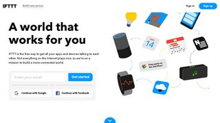 IFTTT helps your apps and devices work together