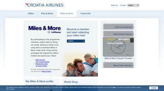 Croatia Airlines - Miles & More