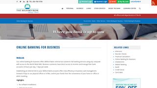 Online Banking for Business | The Milford Bank