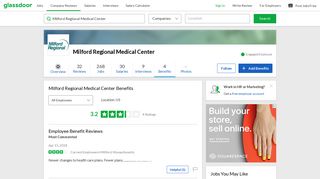 Milford Regional Medical Center Employee Benefits and Perks ...