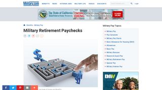 Military Retirement Paychecks | Military.com