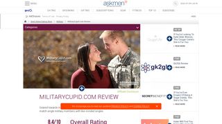 MilitaryCupid.com Review - AskMen