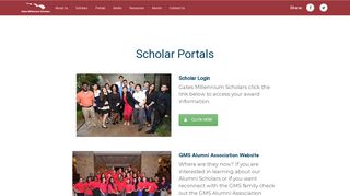 Scholar Portals - Gates Millennium Scholars