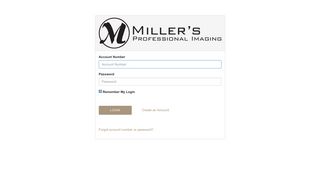 Login: Miller's Professional Imaging