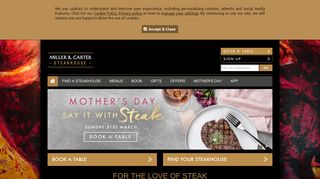 Miller & Carter Steakhouse Restaurants - Experts in Steak