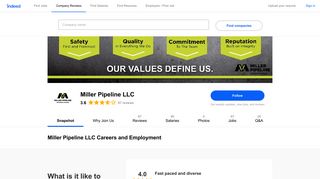 Miller Pipeline LLC Careers and Employment | Indeed.com