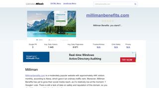 Millimanbenefits.com website. Milliman.