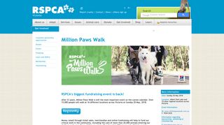 RSPCA Victoria - Million Paws Walk 2018