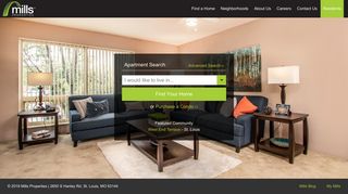 Mills Apartments | Apartments in St. Louis and Columbia | Mills ...