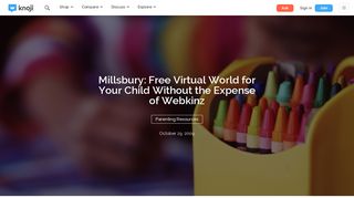 Millsbury: Free Virtual World for Your Child Without the Expense of ...