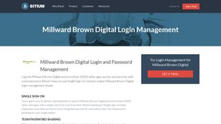 Millward Brown Digital Login Management - Team Password Manager