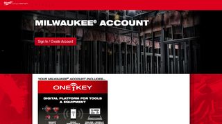 Milwaukee® Account | Milwaukee Tool