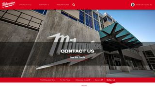 Contact Milwaukee Tool Today | Milwaukee Tool