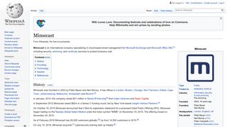 Mimecast - Wikipedia