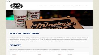 Welcome to Minsky's Pizza - Portal