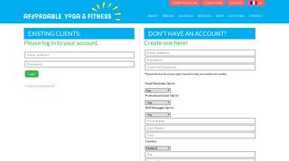 login paris - Affordable Yoga