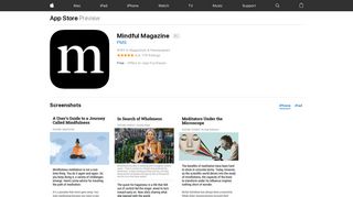 Mindful Magazine on the App Store - iTunes - Apple