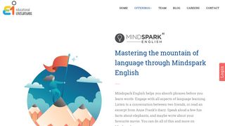 Mindspark English | Educational Initiatives