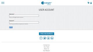 User account | Mindsight Institute