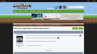 How to fix 'Login Failed' on MineCraft Launcher - Java Edition ...