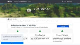 SKlauncher - The Minecraft Launcher - SKmedix