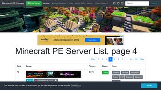 Minecraft PE Server List | Minecraft Pocket Edition Servers - 4