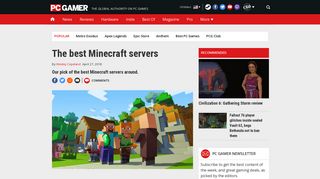 The best Minecraft servers | PC Gamer