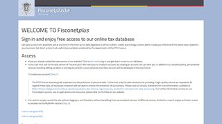 Log in to FISCONET Plus - AzureWebSites.net