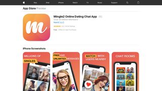 Mingle2 Online Dating Chat App on the App Store - iTunes - Apple