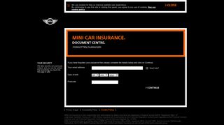 MINI Car Insurance - Document Centre
