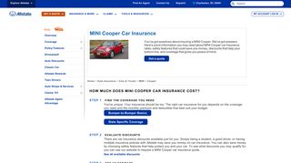 MINI Cooper Car Insurance - Learn About Rates & Discounts - Allstate