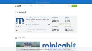 minicabit | EIS Crowdfunding Opportunity | Seedrs