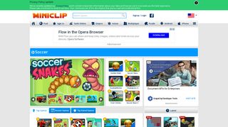 Soccer Games at Miniclip.com