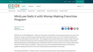 MiniLuxe Nails It with Money Making Franchise Program - PR Newswire