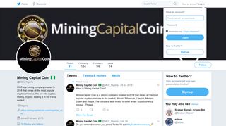Mining Capital Coin (@MCC_Nigeria) | Twitter