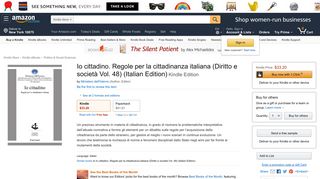 Amazon.com: Io cittadino. Regole per la cittadinanza italiana (Diritto e ...